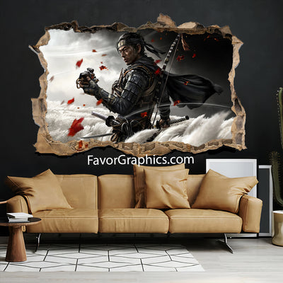 Samurai Vinyl Wall Art Decal Sticker Poster Print Mural