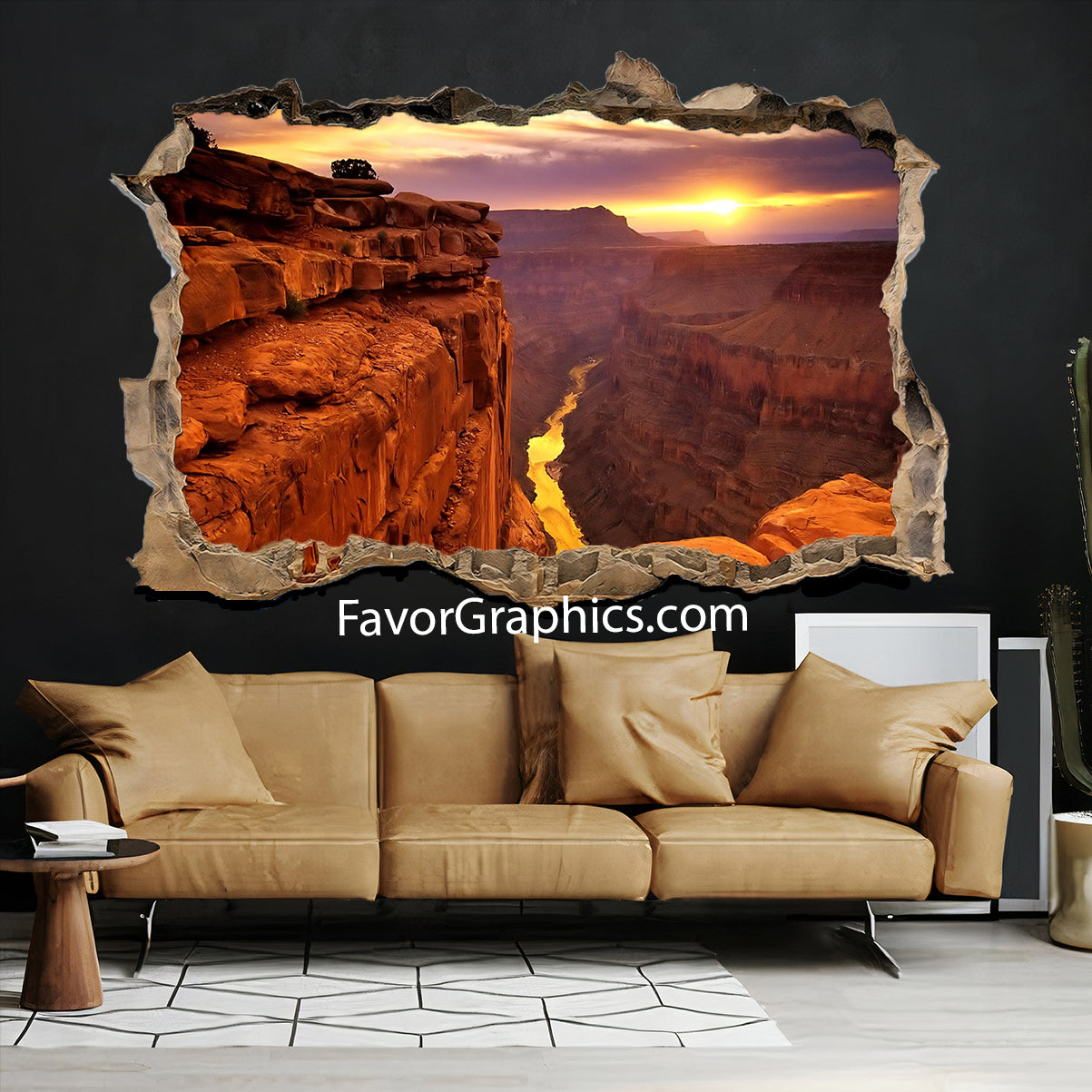 Grand Canyon Vinyl Wall Art Decal Sticker Poster Print Mural