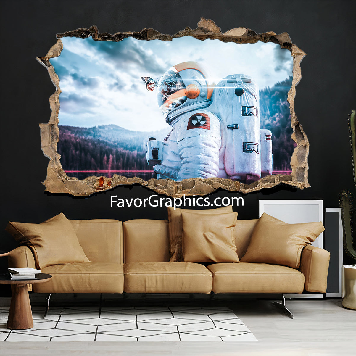 Astronaut Vinyl Wall Art Decal Sticker Poster Print Mural