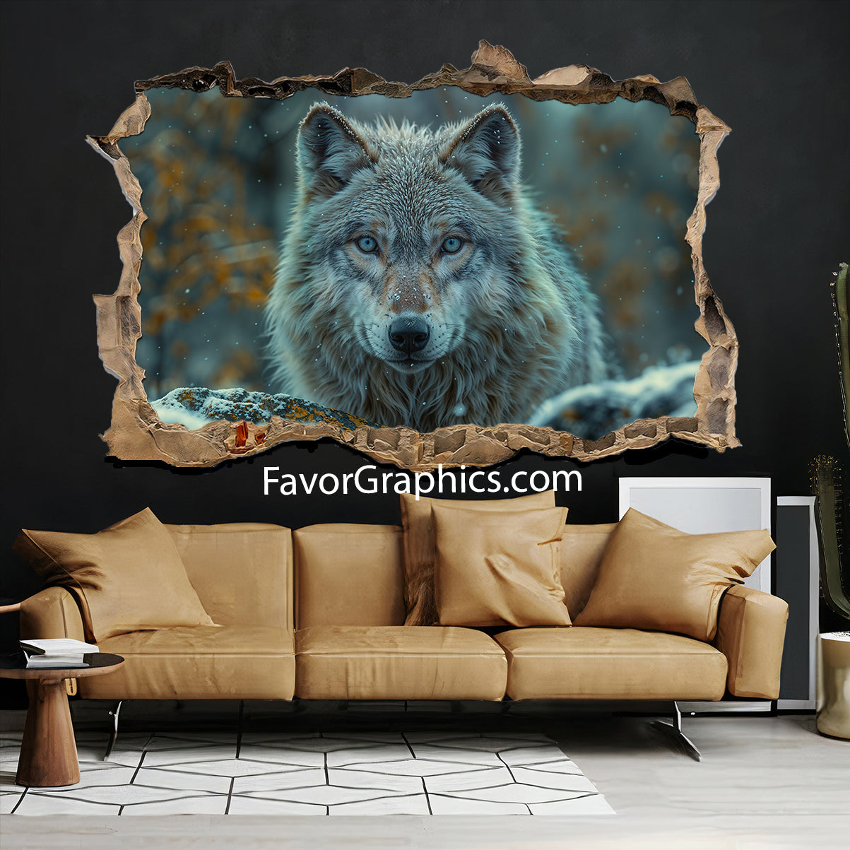 Wolf Vinyl Wall Art Decal Sticker Poster Print Mural