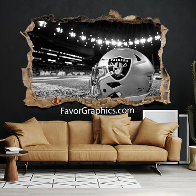 Las Vegas Raiders Vinyl Wall Art Decal Sticker Poster Print Mural