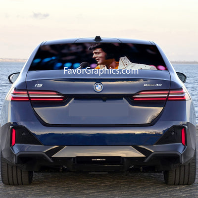 Elvis Presley Rear Window Perforated Graphic Vinyl Decal Car Truck UTV