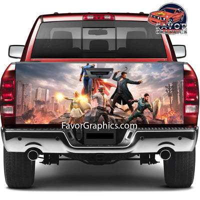 PUBG Tailgate Wraps For Trucks SUV Vinyl Wrap