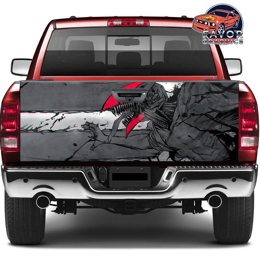 Denji Tailgate Wraps For Trucks SUV Vinyl Wrap