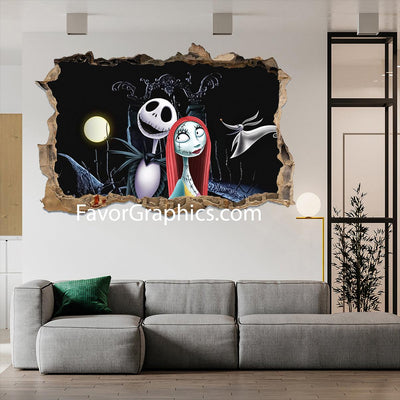 Nightmare Before Christmas Vinyl Wall Art Decal Sticker Poster Print Mural