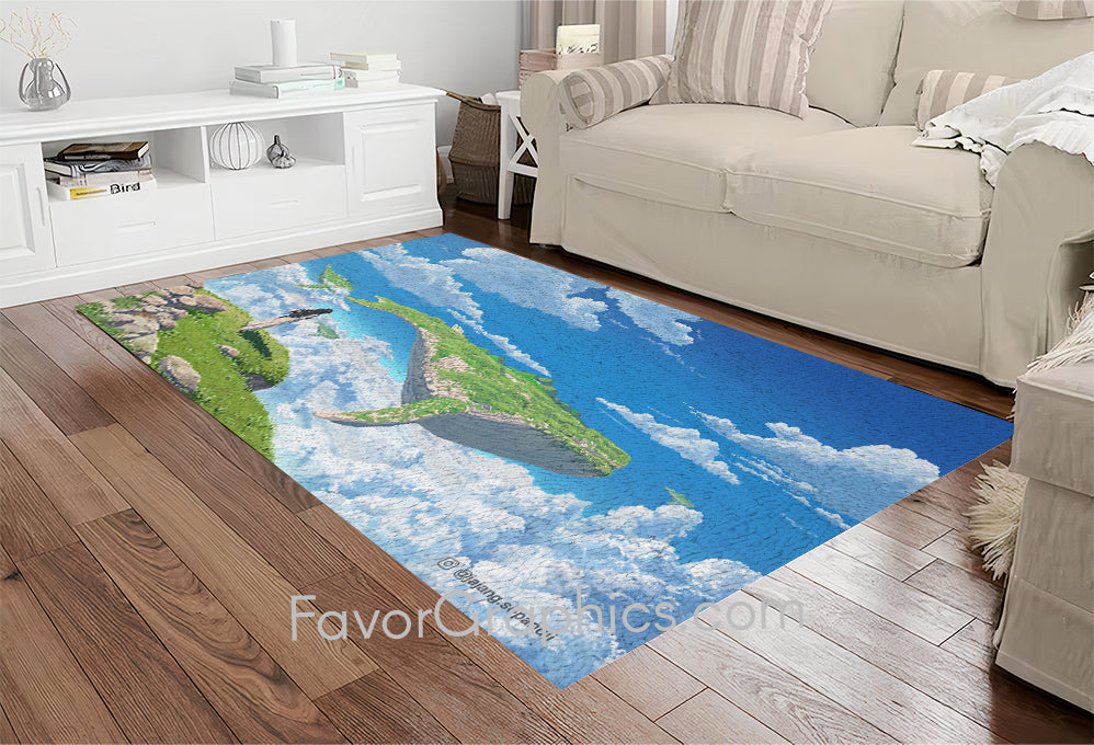 Whale Home Bedroom Decor Rug Carpet Mat