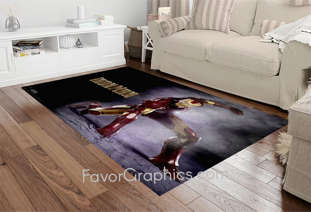 Ironman Home Bedroom Decor Rug Carpet Mat