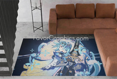 Eula (Genshin impact) Home Bedroom Decor Rug Carpet Mat