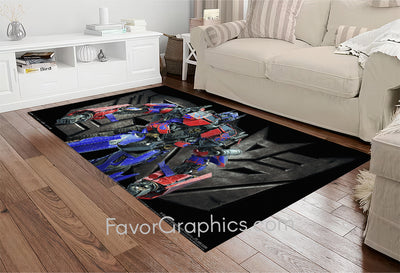 Optimus Prime Home Bedroom Decor Rug Carpet Mat