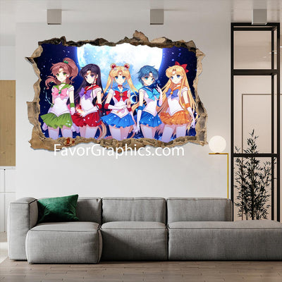 Sailor Moon Vinyl Wall Art Decal Sticker Poster Print Mural