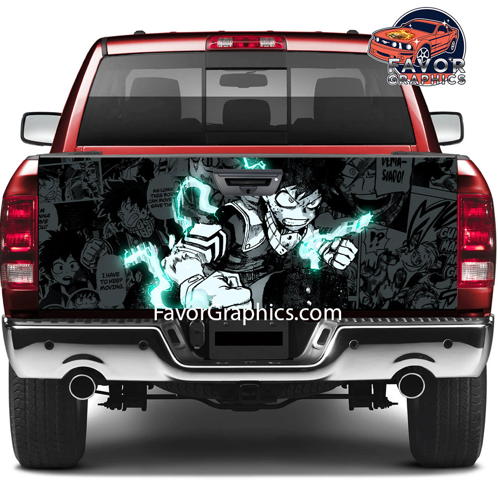 Izuku Midoriya Tailgate Wraps For Trucks SUV Vinyl Wrap