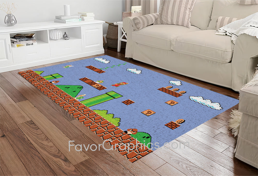 Mario Home Bedroom Decor Rug Carpet Mat