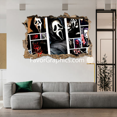 Scream Ghostface Vinyl Wall Art Decal Sticker Poster Print Mural