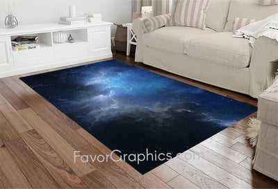 Outer Space Planet Home Bedroom Decor Rug Carpet Mat