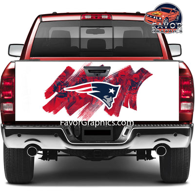 New England Patriots Tailgate Wraps For Trucks SUV Vinyl Wrap