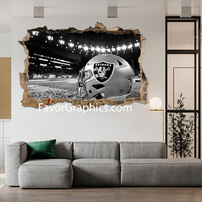 Las Vegas Raiders Vinyl Wall Art Decal Sticker Poster Print Mural