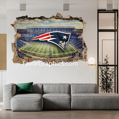 New England Patriots Vinyl Wall Art Decal Sticker Poster Print Mural