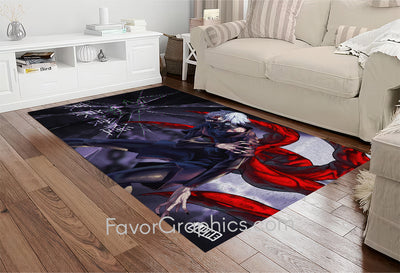 Kaneki Ken Tokyo Ghoul Home Bedroom Decor Rug Carpet Mat