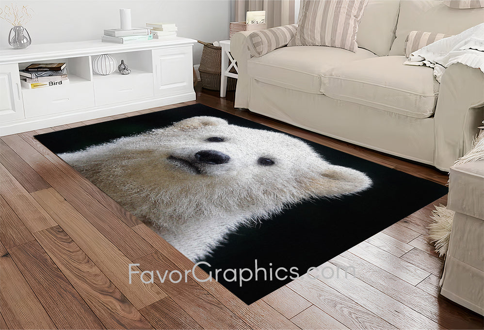 Polar Bear Home Bedroom Decor Rug Carpet Mat