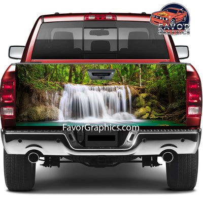 Waterfall Tailgate Wraps For Trucks SUV Vinyl Wrap