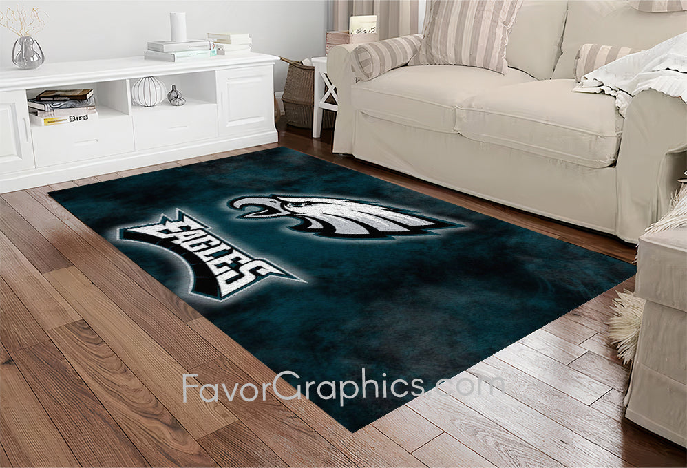 Philadelphia Eagles Home Bedroom Decor Rug Carpet Mat