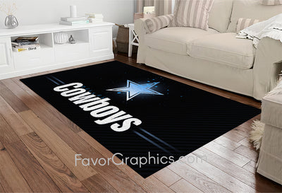 Dallas Cowboys Home Bedroom Decor Rug Carpet Mat