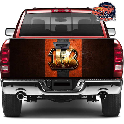 Cincinnati Bengals Tailgate Wraps For Trucks SUV Vinyl Wrap