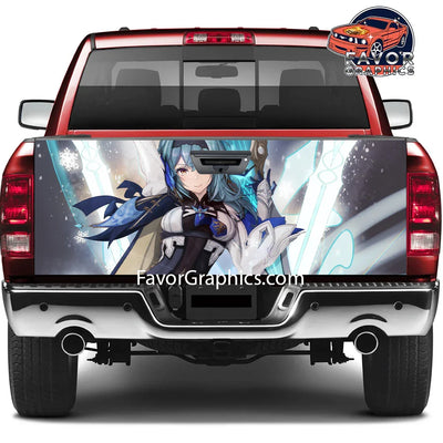 Eula (Genshin impact) Tailgate Wraps For Trucks SUV Vinyl Wrap