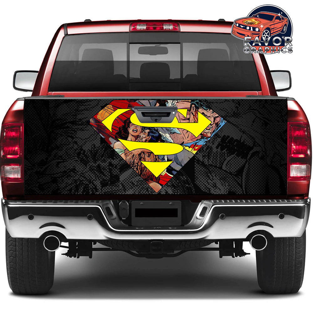 Superman Tailgate Wraps For Trucks SUV Vinyl Wrap