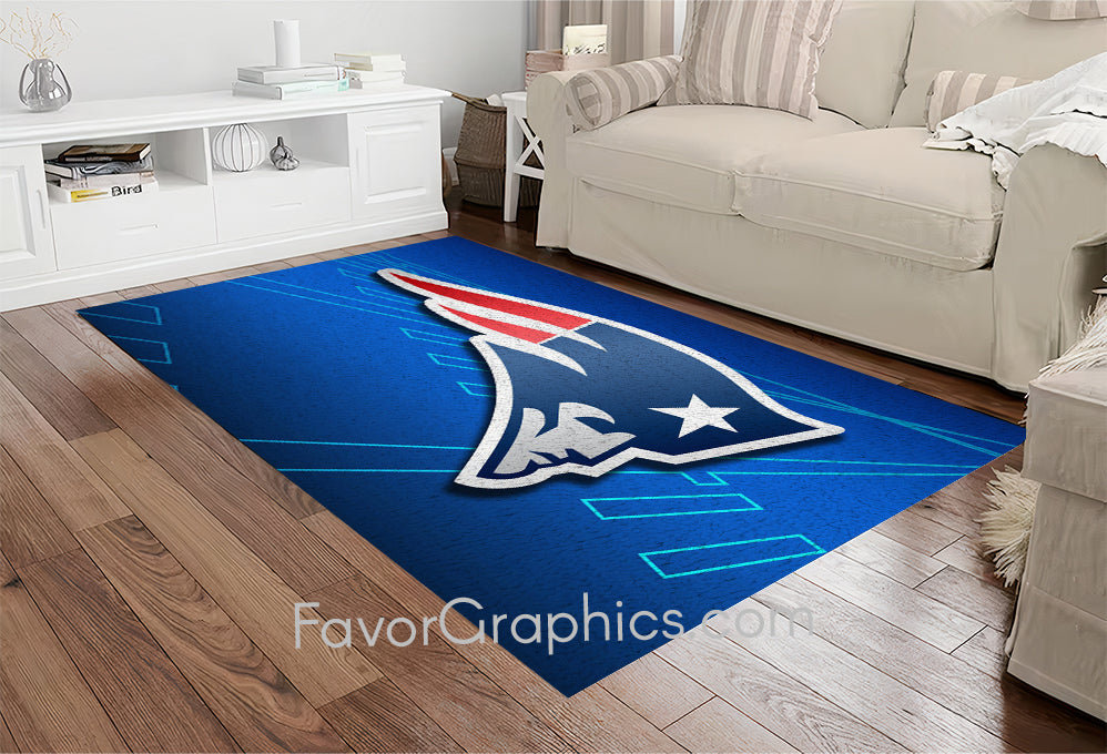 New England Patriots Home Bedroom Decor Rug Carpet Mat