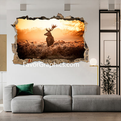 Deer Vinyl Wall Art Decal Sticker Poster Print Mural