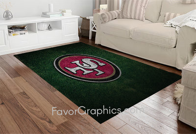 San Francisco 49ers Home Bedroom Decor Rug Carpet Mat