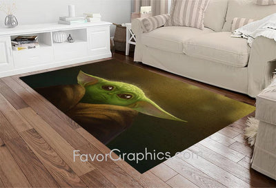 Baby Yoda Home Bedroom Decor Rug Carpet Mat