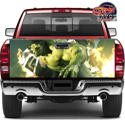 Hulk Tailgate Wraps For Trucks SUV Vinyl Wrap