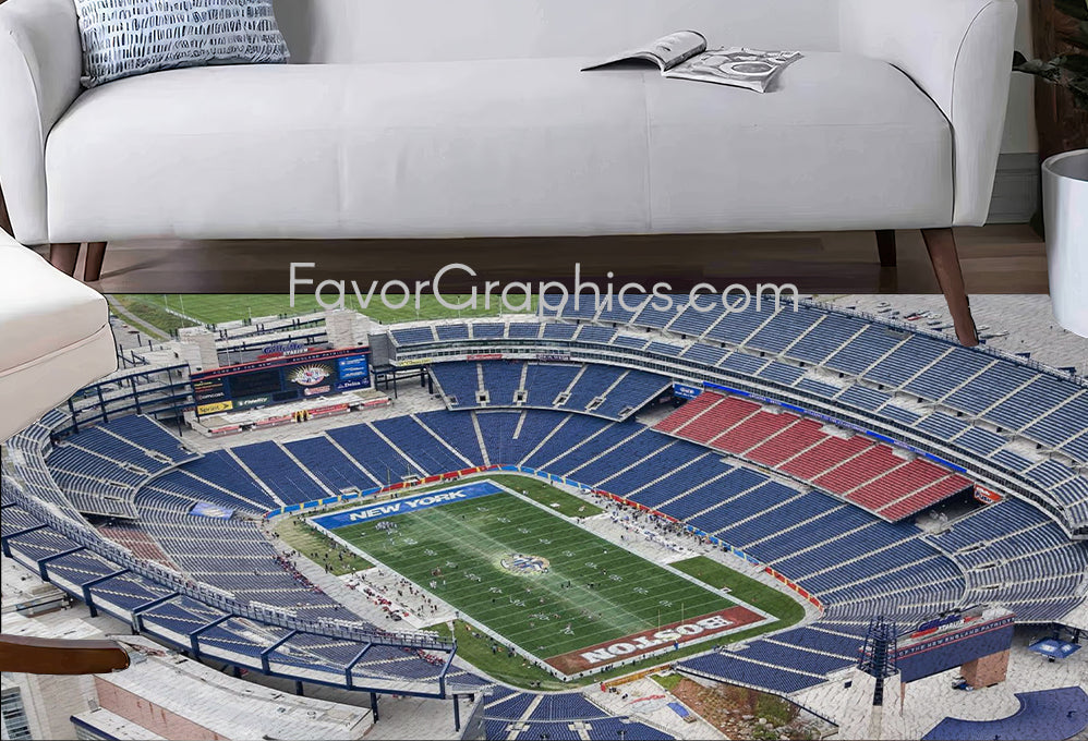 New England Patriots Home Bedroom Decor Rug Carpet Mat