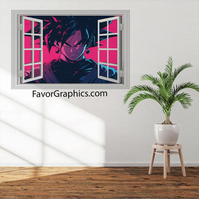 Black Goku Vinyl Wall Art Decal Sticker Poster Print Mural