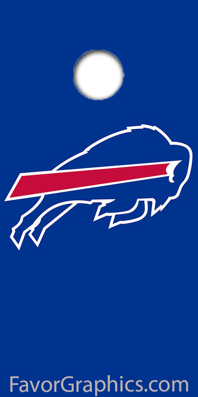 Buffalo Bills Cornhole Wood Board Skin Vinyl Wrap Decal Sticker