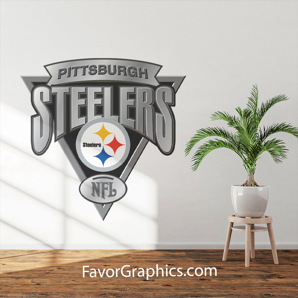 Pittsburgh Steelers Home Room Wall Vinyl Decal Sticker Mural Poster