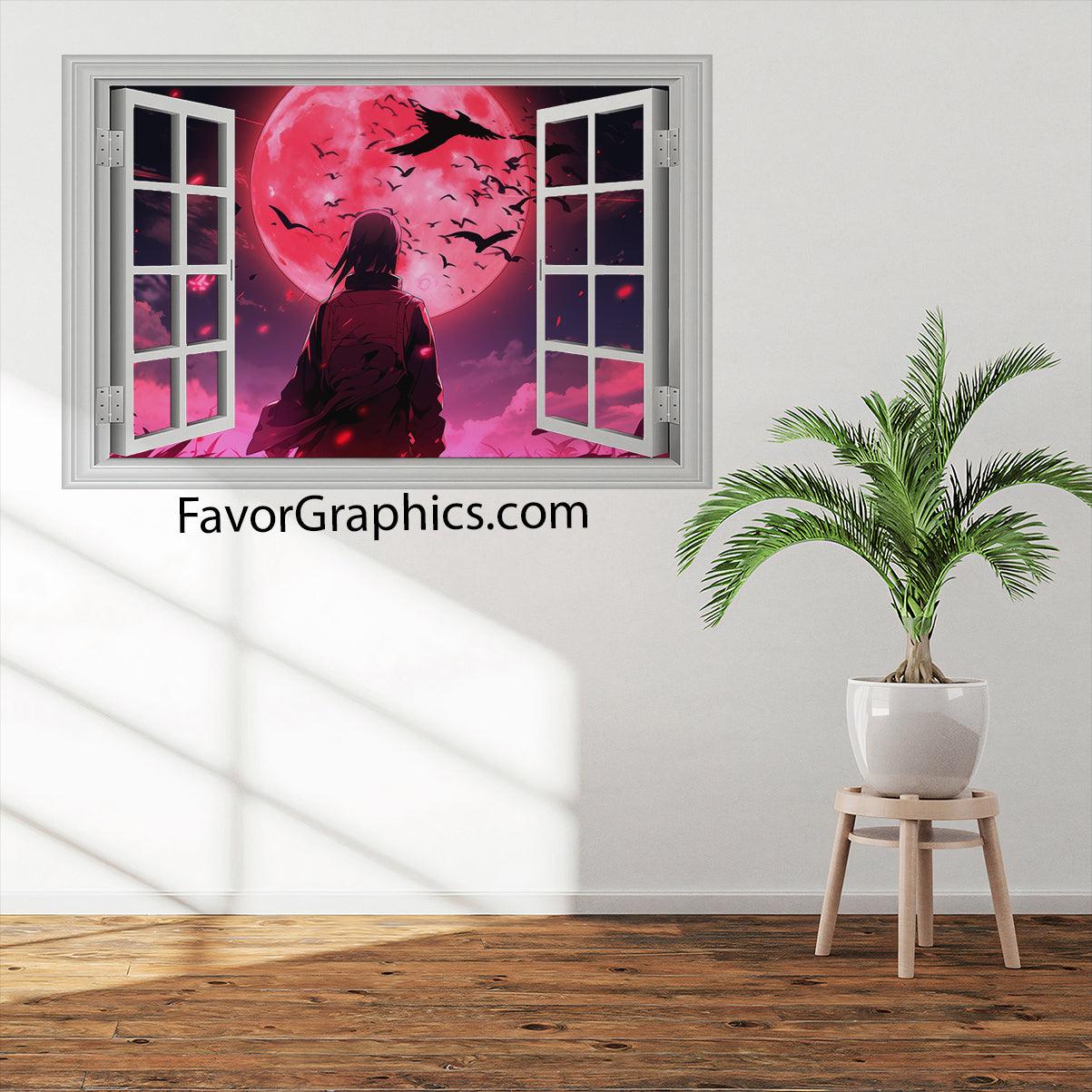 Itachi Uchiha Vinyl Wall Art Decal Sticker Poster Print Mural