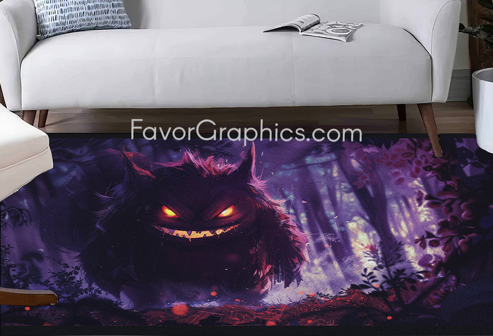 Gengar (Pokemon) Home Bedroom Decor Rug Carpet Mat