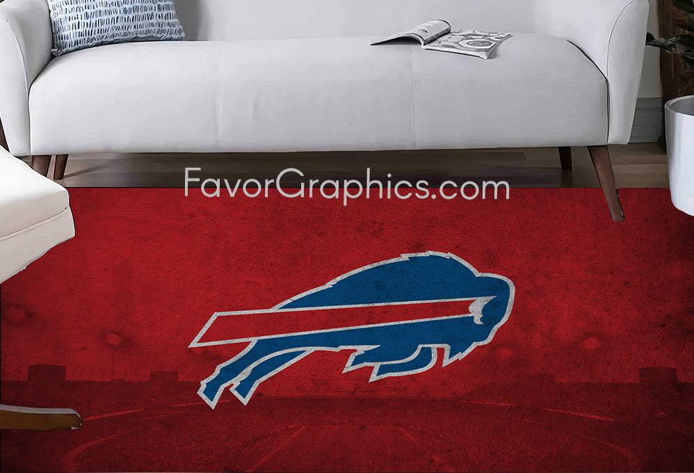 Buffalo Bills Home Bedroom Decor Rug Carpet Mat