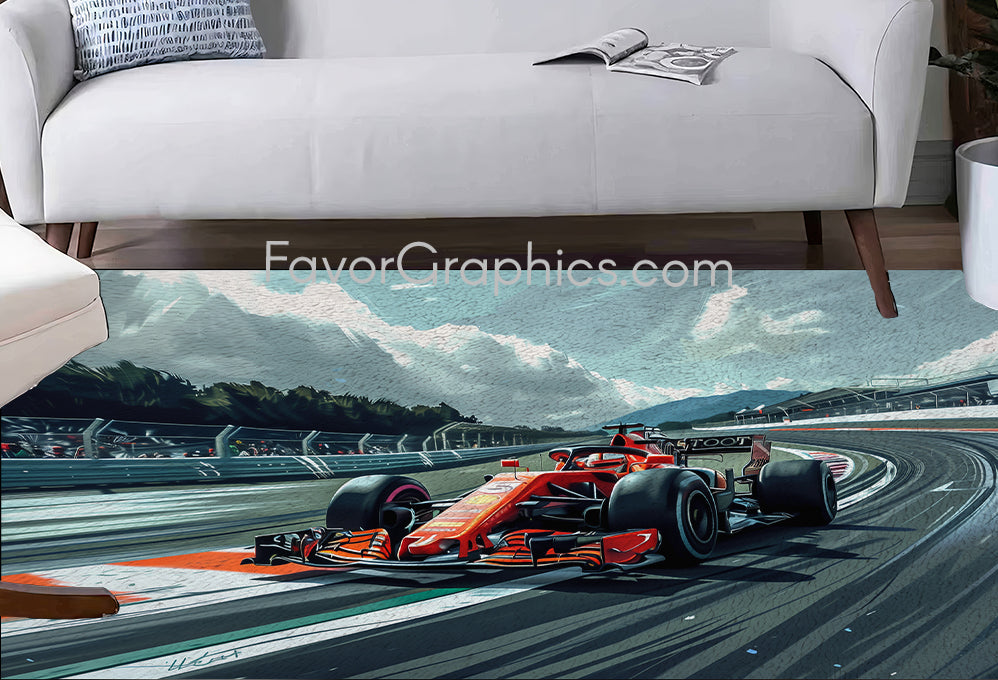 Formula 1 F1 Home Bedroom Decor Rug Carpet Mat