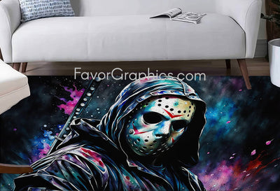 Jason Voorhees Home Bedroom Decor Rug Carpet Mat