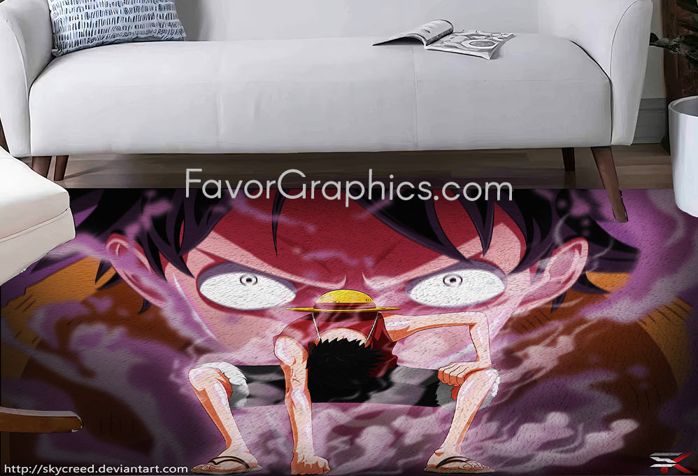 Monkey D. Luffy Home Bedroom Decor Rug Carpet Mat