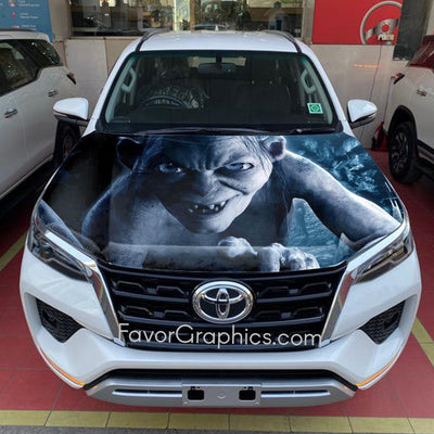 Smeagol Gollum Itasha Car Vinyl Hood Wrap Decal Sticker