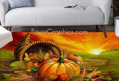 Thanksgiving Home Bedroom Decor Rug Carpet Mat