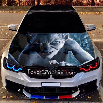 Smeagol Gollum Itasha Car Vinyl Hood Wrap Decal Sticker