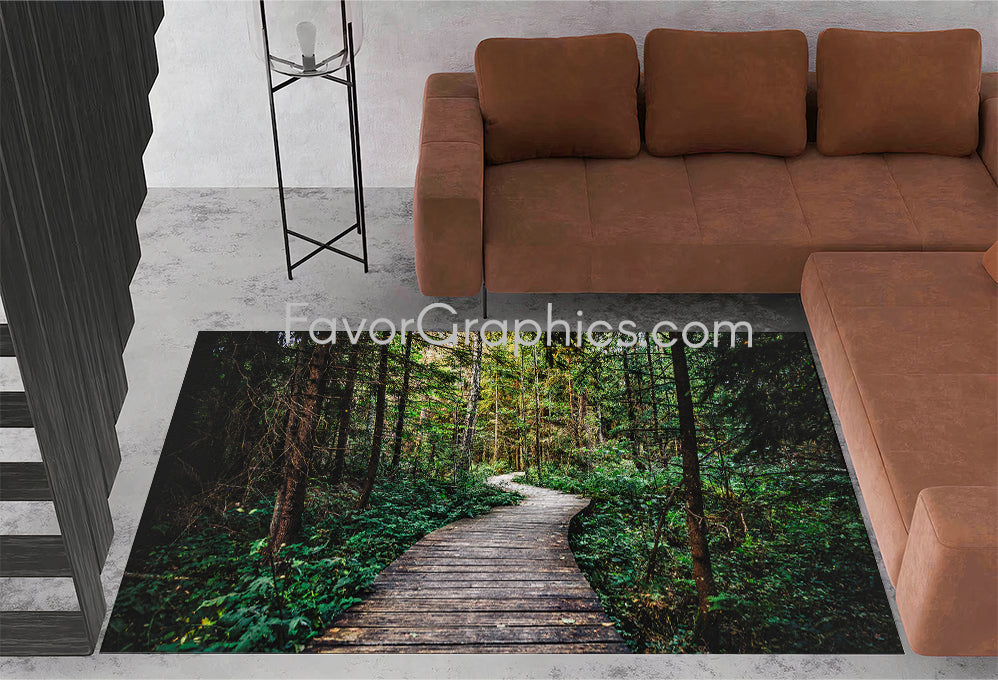 Forest Home Bedroom Decor Rug Carpet Mat