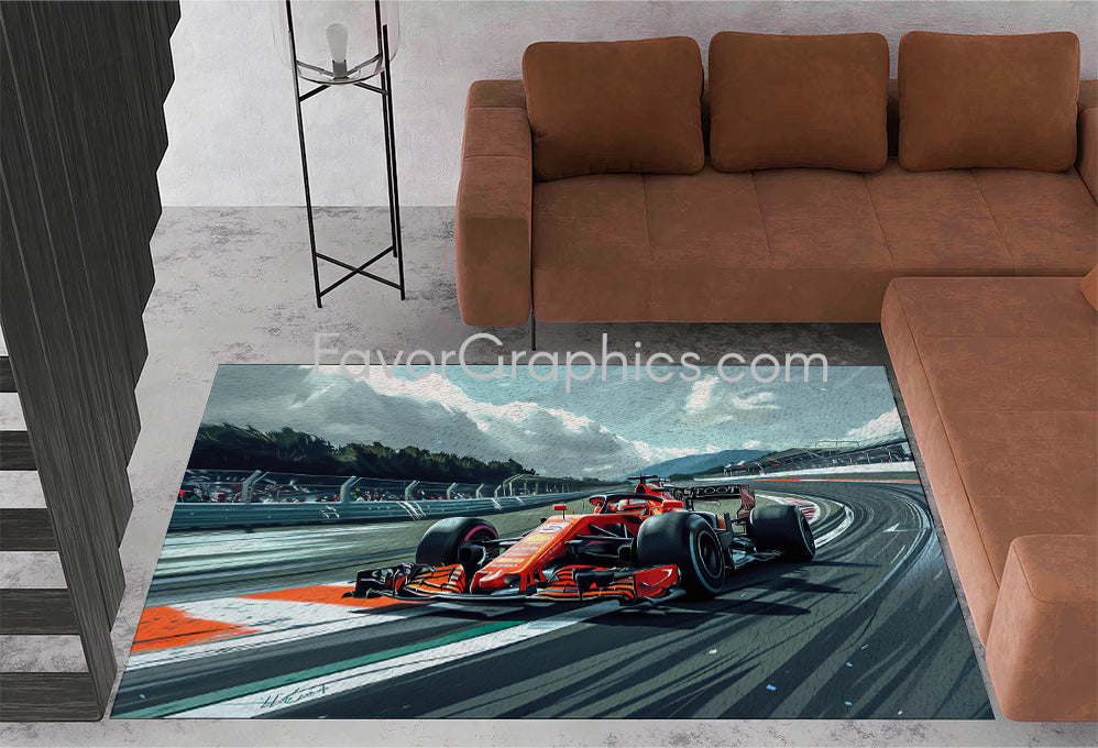 Formula 1 F1 Home Bedroom Decor Rug Carpet Mat