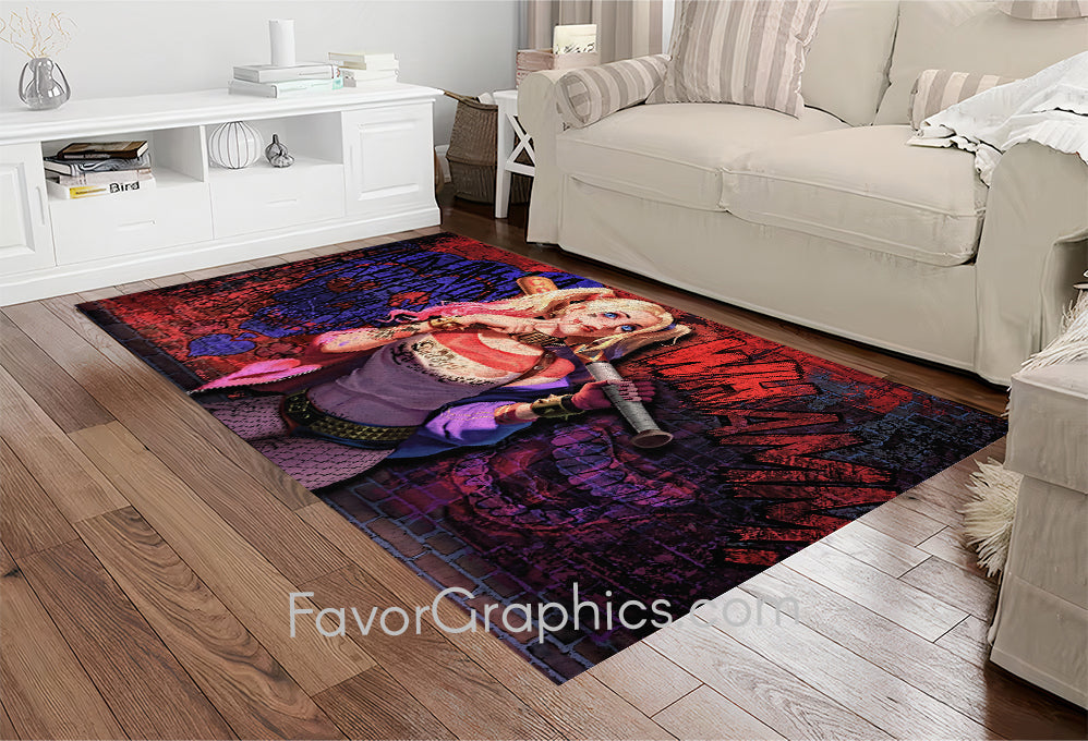 Harley Quinn Home Bedroom Decor Rug Carpet Mat